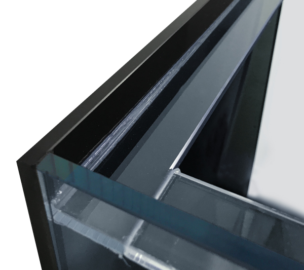 ブラックガラス